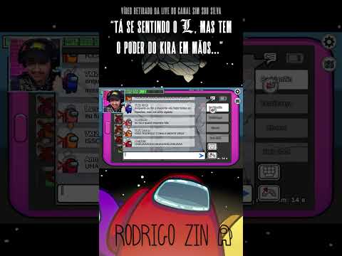 Rodrigo Zin na Live de Among Us (@simsousilva ) 1 #shorts