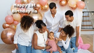 Happy 1st Birthday Ila | Ila's birthday surprise