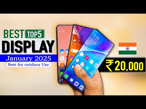 Best Display Phones (Brighter ever 2000 Nits) under ₹20,000 rupees | Outdoor user phone