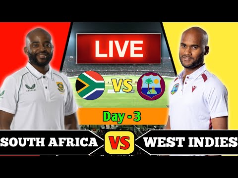 West Indies vs South Africa 1st Test Live Scores | WI vs SA 1st Test Day 3 Live Scores & Commentary