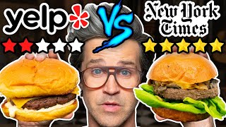 Yelp Review vs. Food Critic Taste Test