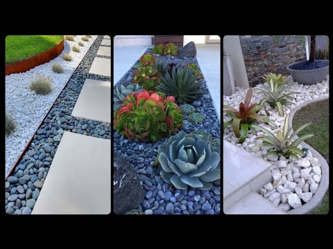 Most Elegant & Beautiful Garden Rocks Ideas - Home Decoration