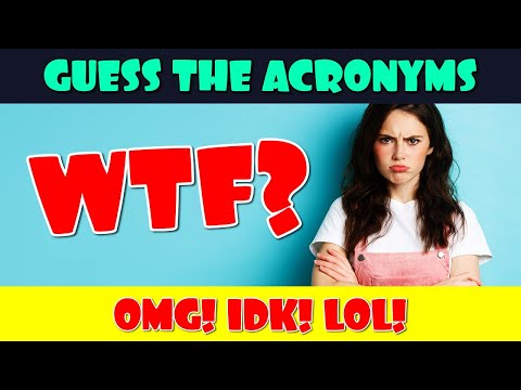 Guess the Acronyms | Acronyms Quiz