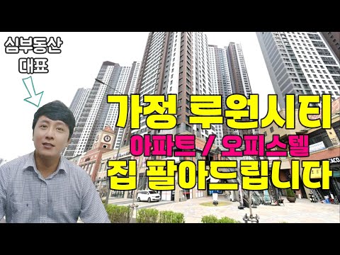 루원시티 아파트 오피스텔 집 팔아드립니다! | 매물접수 010-3319-7300 | 인천 서구 아파트 매매