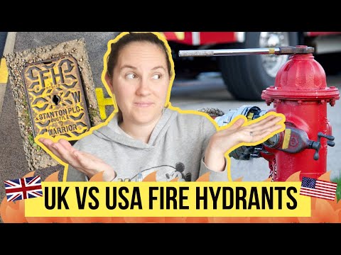 why do British and American FIRE HYDRANTS look so different? explained!