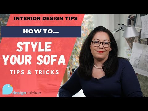 How To Style Your Sofa! Interior Design Tips