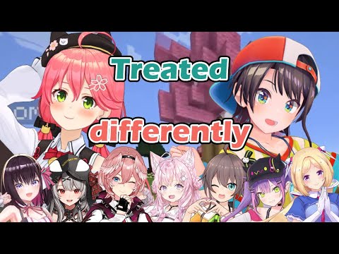 How Koyori, Lui, Chloe, Matsuri, Towa, Aki, Azki treats Miko compared to Subaru [hololive/ENG Sub]