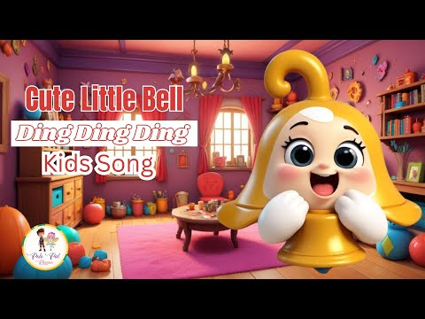 Cute Little Bell Says "Ding Ding Ding" Nursery Rhyme | Kids Song | Polo Pal Rhymes