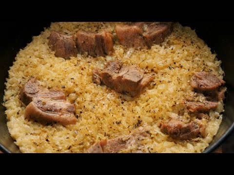 My Favorite Dutch Oven Pork and Rice Recipe!