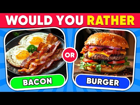 Would You Rather...? Breakfast VS Dinner 🥐🍔 Daily Quiz