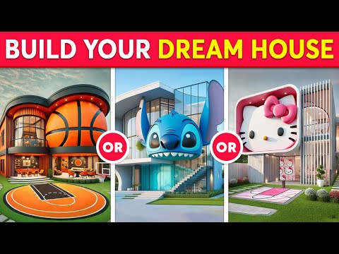 Would You Rather - Build Your Fantasy House 🏠🎢✨🛋️ Quiz Galaxy