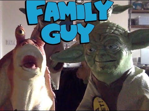 Puppet Yoda does Family Guy!