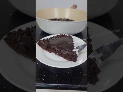 Frying pan Chocolate Cake #fypシ゚viral #recipe #baking #chocolate #cake