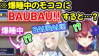 配信中に爆睡してしまったモココにBAUBAU!!した時の反応が可愛過ぎたｗｗｗ神反応まとめ12連発！！【ホロライブホロライブ切り抜き】