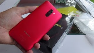 Xiaomi Pocophone F1 red color