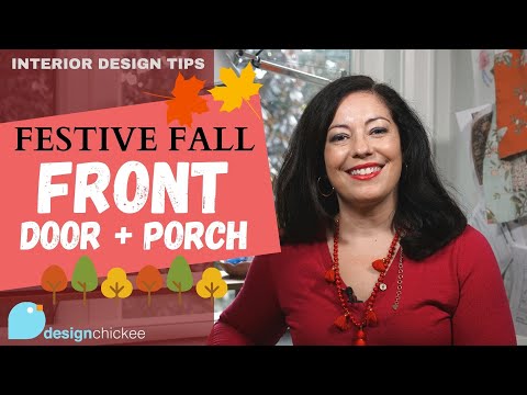 Front Door & Porch Fall Decorating Tips (Do's & Don'ts) - Interior Design Tips