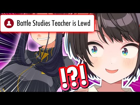 Subaru's Reaction when her Viewers Told her Teachers are Lewd in Pokémon SV【Hololive】