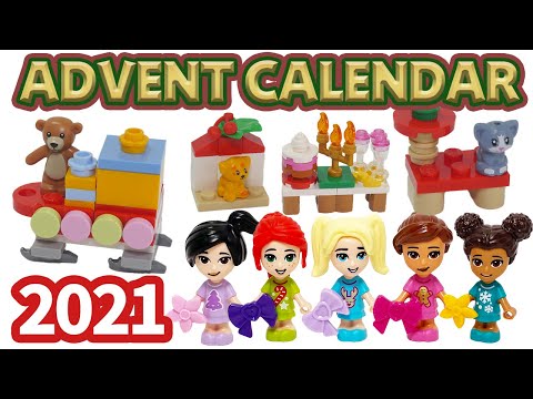 【LEGO】2021年クリスマスにおススメ！アドベントカレンダー(41690)を組み立て&レビュー【レゴフレンズ】 Friends Advent Calendar Speed Build&Review