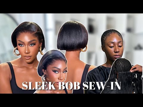 Best Way To Install A Bob Frontal Wig | how To Install Bob Wigs | Frontal Wig + natural hairline