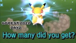 【Pokémon GO FEST 2022】DAY2