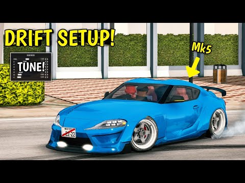 New Mk5 Supra Drift Setup  | Car Parking Multiplayer