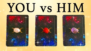 YOU VS HIM/HER - WHAT IS REALLY GOING ON BETWEEN YOU?| 🔮PICK A CARD🔮| LOVE TAROT READING (TIMELESS)