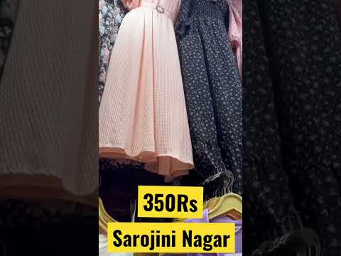 Sarojini Nagar Dress 350Rs #delhimarket #youtubeshorts #ytshort #shorts