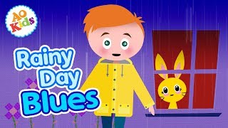 Rainy Day Blues! | Original Rainy Day Kid's Song