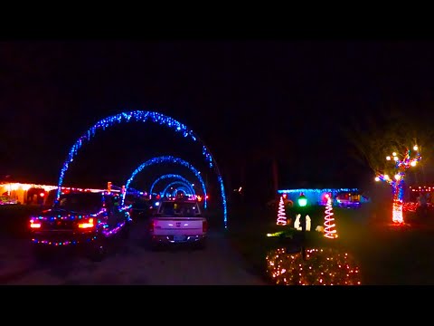 Complete Neighborhood Holiday Light Show🎄☃️