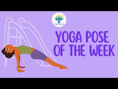 Yoga Pose of the Week | Slide Pose | Improve Strength & Flexibility with Yoga for Kids | Yoga Guppy