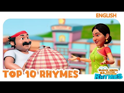 Top 10 Fun & Educational Rhymes Every Kid Loves! TMKOC English Rhymes | #nurseryrhymes #kids