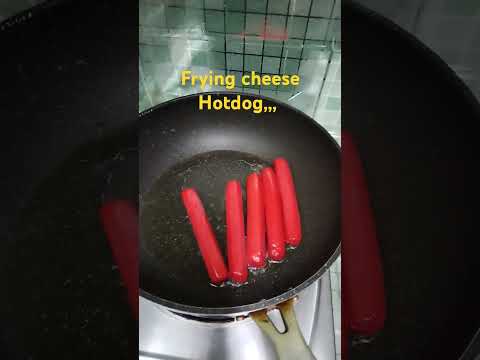 Frying cheese hotdog #philippines #food #hongkong #dodream #short