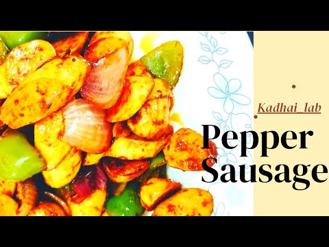 Pepper Sausage For Breakfast#recipe#youtuber #pepperchicken  #chickensausages #foodblogger