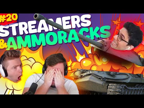 #20 Streamers & Ammoracks | World of Tanks Funny moments