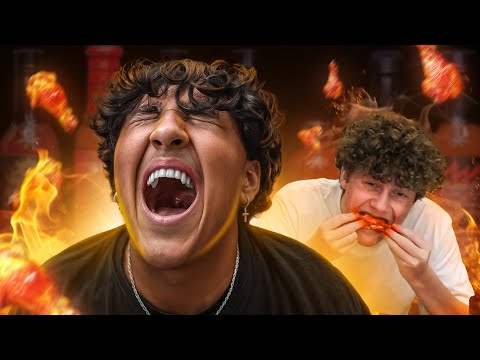 Ultimate Spicy Wings Eating Challenge!