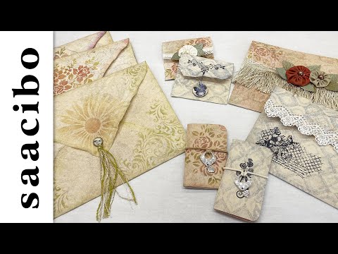 Handmade Napkin Paper - FAQ Answered - Making Large Envelopes And More