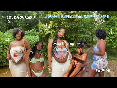 How I Became A Confident Beauty! | Self Love Talk F.T. Lounge Underwear Sale 🌷