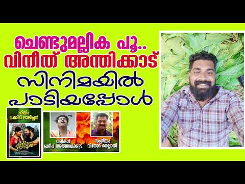 CHENDUMALLIKA POO | ചെണ്ടുമല്ലിക പൂ | vineeth anthikkad | lakkidi lalichan | new flim song | lijo