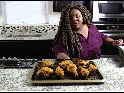 Southern Style Oven Fried Chicken | I Heart Recipes w/ Rosie Mayes