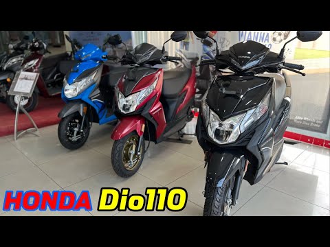 2025 Honda Dio 110 Detailed Review | Honda Dio 110 Base Model | Honda Dio 110 All Variants