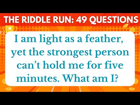 🧠❓49 Riddles | Fun Quizzes | Brain Teasers | Easy Riddles | English Riddles | English Quizzes