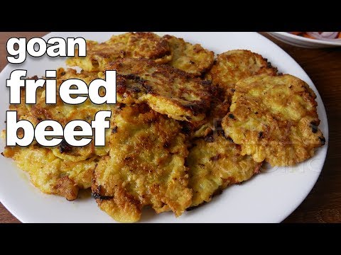 Goan Fried Beef Recipe | Goan Beef Fry | Goan Beef Recipes