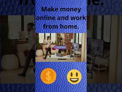 Make money online and work from home -#Shorts #makemoneyonline #freelancer