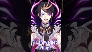 Shu gives you a hug