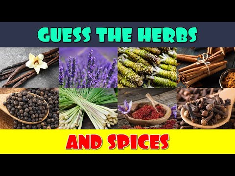 Guess the Herbs and Spices Quiz