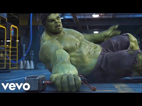 Akon - Right Now (Aizzo Remix) Thor Vs Hulk - Fight Scene - The Avengers [4K]