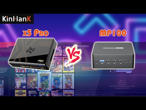 KinHank X5 Pro VS MP100 - 對比這兩台機在各方面的表現, 安卓 VS WINDOWS