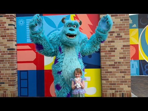 Sulley Meet and Greet at Pixar Place