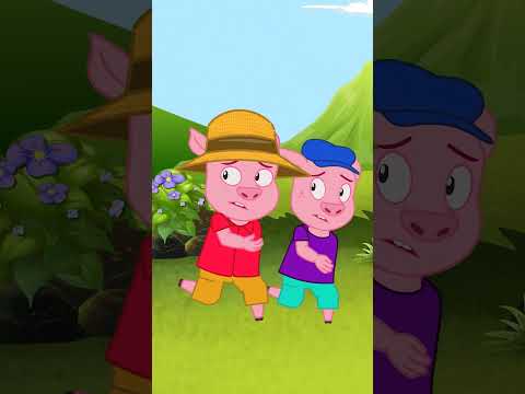 The Three Little Pigs: A Fun and Inspiring Tale! 🐷#shorts #storytime