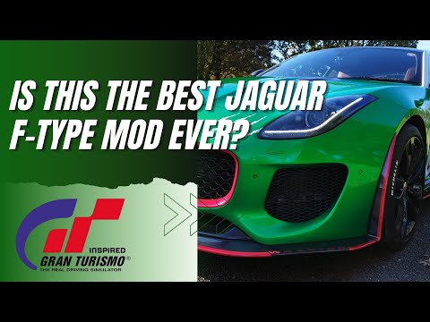 This GRAN TURISMO Jaguar F-Type Is a Real-Life Game Changer!